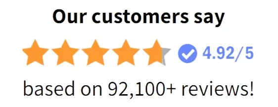 4.92 out of 5 stars