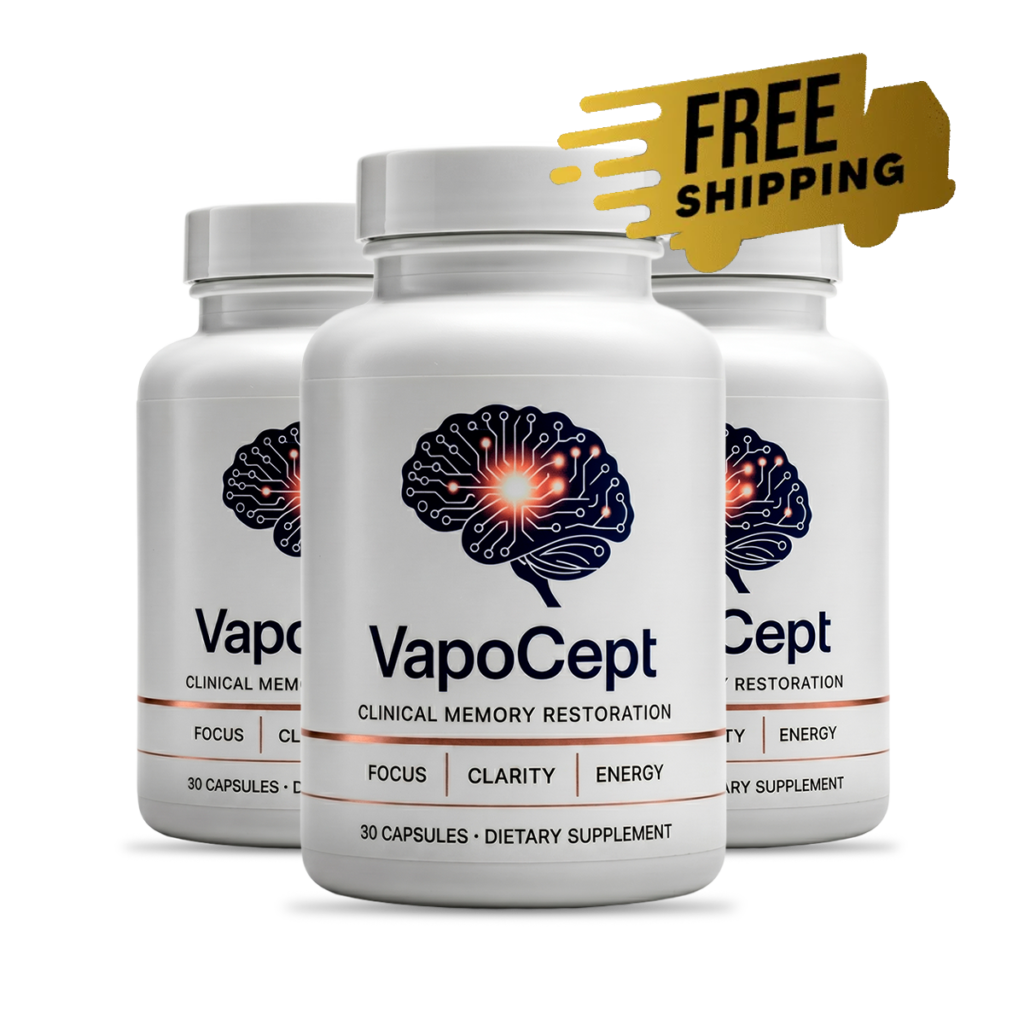 VapoCept™ Clinical Memory Restoration — 3 Bottle Pack with Free Shipping